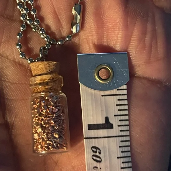 Necklace “5G” EMF/EMR/EFG Protection Copper Cylinder Pendant - Picture 4 of 4